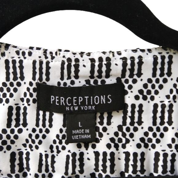 Perceptions Green & Black Sleeveless A-Line Dress - Picture 4 of 7